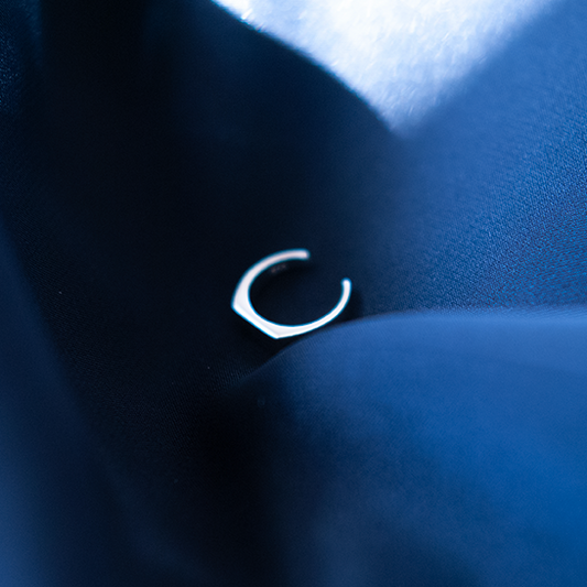 #001 "SILVER EAR CUFF"