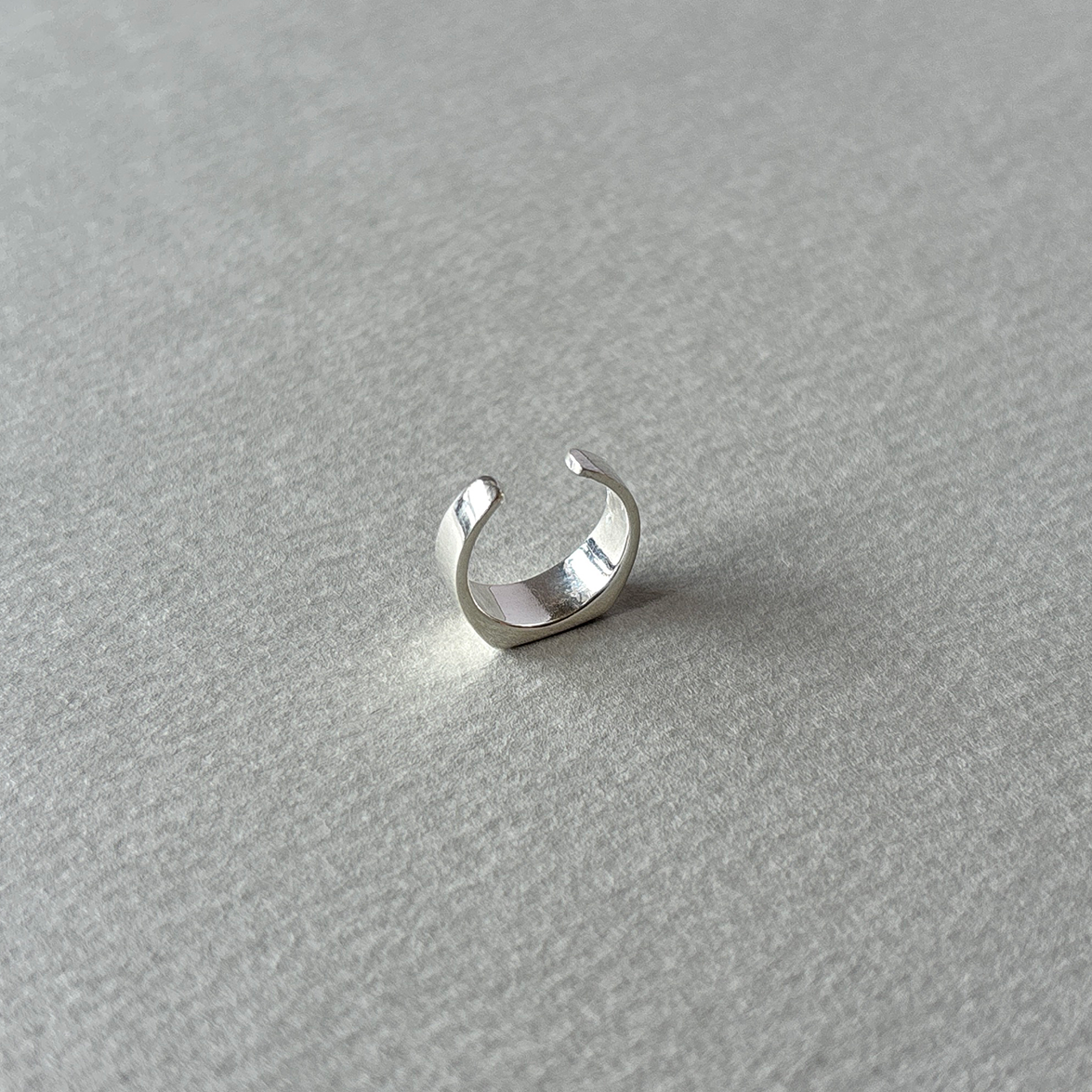 #001 "SILVER EAR CUFF"