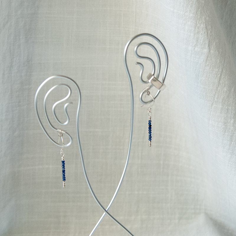 #001 "SILVER EAR CUFF"