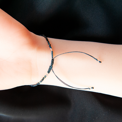 GARNET, LAPIS LAZULI & TOURMALINE BRACELET "PASSAGE"